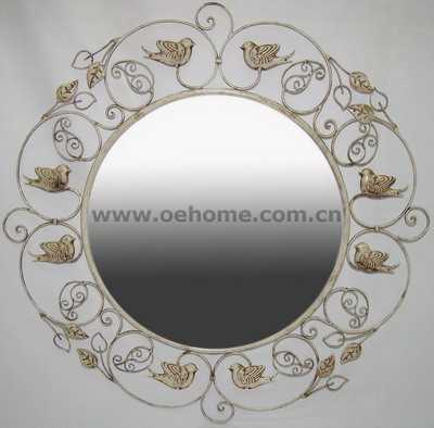 8511 Metal decorative wall mirrors for Hosipitality